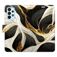 iSaprio flip pouzdro BlackGold Marble pro Samsung Galaxy A33 5G