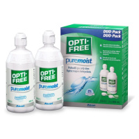 Opti free PureMoist roztok na kontaktní čočky 2x300 ml