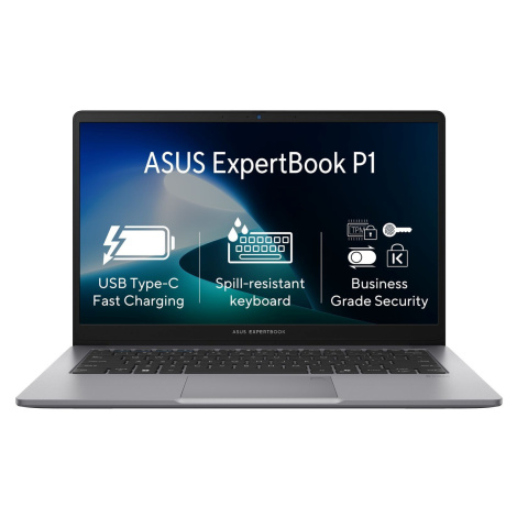 ASUS ExpertBook P1 P1403CVA P1403CVA-S60424X Notebook, i3-1315U, 14,0", FHD, 8GB, 512GB SSD, UHD