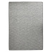 Vopi koberce Kusový koberec Alassio šedý - 133x190 cm