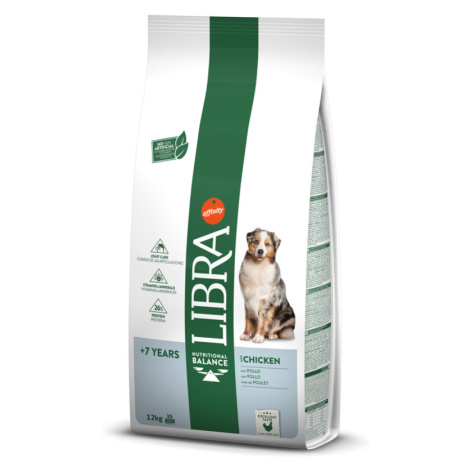 Libra Dog Senior kuřecí - výhodné balení: 2 x 12 kg