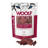 WOOLF pochoutka soft strips of duck 100g