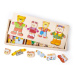 Bigjigs Toys Oblékací puzzle Medvědí rodinka