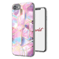 Kryt Ghostek Stylish Phone Case - Pink Stardust iPhone SE (2020)