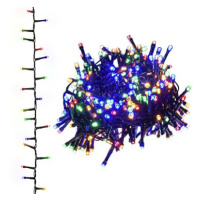 Shumee světelný LED řetěz s 1 000 LED diodami vícebarevný 25 m PVC