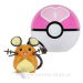 Pokémon Clip and Go Love Ball - figurka Dedenne