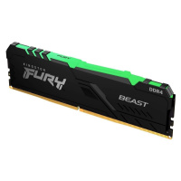 KINGSTON DIMM DDR4 8GB 3200MT/s CL16 FURY Beast RGB