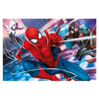Plakát, Obraz - Spider-Man, Miles Morales and Gwen, (91.5 x 61 cm)