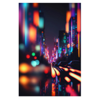 Fotografie Vibrant City, Treechild, 26.7 × 40 cm