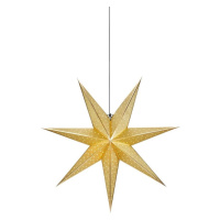 Markslöjd Markslöjd 705790 - Vánoční dekorace GLITTER 1xE14/25W/230V pr. 75 cm zlatá