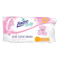 LINTEO - Dětské vlhčené ubrousky Baby 120 ks Soft and cream