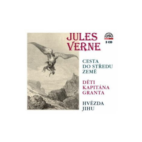 Cesta do středu Země, Děti kapitána Granta, Hvězda jihu - Jules Verne - audiokniha SUPRAPHON