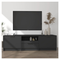 vidaXL TV skříňka černá 140 x 35 x 40 cm kompozitní dřevo