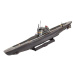 ModelSet ponorka 65154 - German Submarine Type VII C / 41 (1: 350)