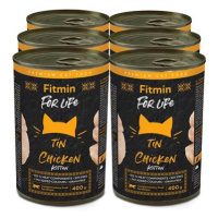 Fitmin for Life Kuřecí konzerva pro koťata 6 × 400 g