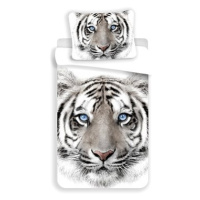 Jerry Fabrics Bílý Tygr 140×200 cm