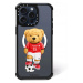 Pouzdro pro Apple Iphone 14 Plus Teddy Soccer 001 Babaco Magsafe Průsvitné