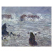 Obrazová reprodukce Storm, off the Coast of Belle-Ile, 1886, Claude Monet, 40x30 cm