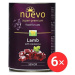 Nuevo kočka senior jehněčí s brusinkami konzerva 6 × 400 g