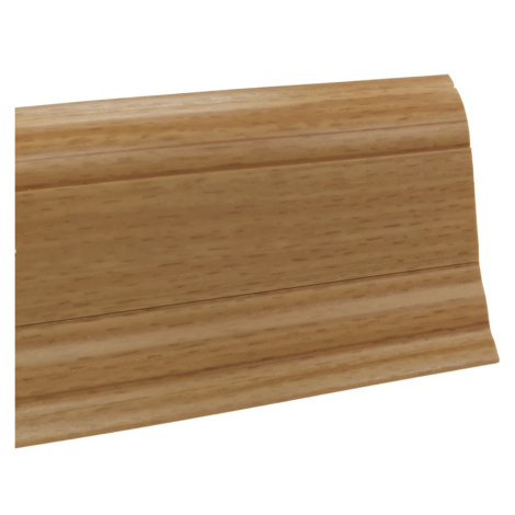Döllken, Soklová podlahová lišta SLK50 W169 Buk corona 2,5 m, 2500x50x25 mm, béžová
