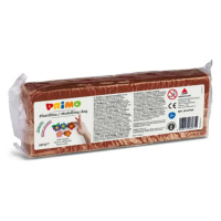 Plastelína PRIMO, 550g, hnědá