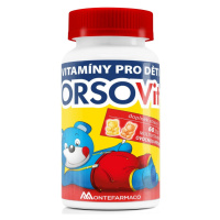 ORSOVit multivitamíny s ovocnou příchutí 60ks