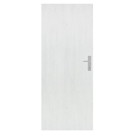 Protipožární interiérové dveře Naturel Technické levé 80 cm borovice bílá DPOBB80L