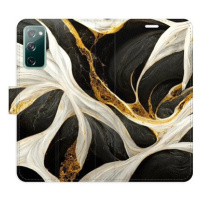 iSaprio flip pouzdro BlackGold Marble pro Samsung Galaxy S20 FE