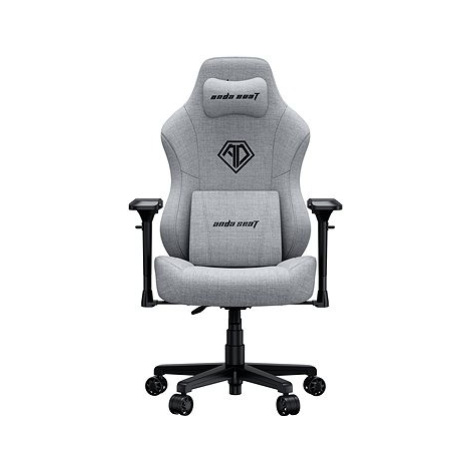 Anda Seat Phantom 3 Pro Premium Gaming Chair - L size Grey Fabric