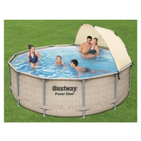 Bestway Power Steel Bazénový set s přístřeškem 396 x 107 cm