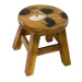 Dřevěná dětská stolička - MRKACÍ PEJSEK