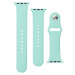 FIXED Silicone Strap set silikonových řemínků Apple Watch 42/44/45mm sytě zelený