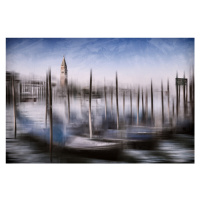 Fotografie City Art VENICE Grand Canal and St Mark's Campanile, Melanie Viola, (40 x 26.7 cm)