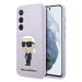 Kryt Karl Lagerfeld Samsung Galaxy S23+ hardcase purple Silicone Ikonik (KLHCS23MSNIKBCU)