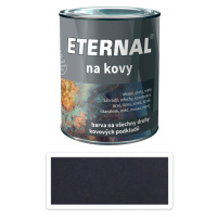 ETERNAL Na kovy - antikorozní barva na kov 0.7 l Kovářská černá 460