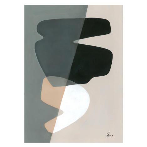 Paper Collective designové moderní obrazy Composition 02 (100 x 140 cm)