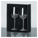 Diamante sklenice na bílé víno Venezia s kamínky Swarovski 350ml 2KS