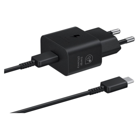 Nabíječka Samsung EP-T2510EBE Quickcharge 25W + kabel EP-DN980BBE typ C černá (volně)