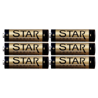 Sada 6 alkalických baterii longlife AA 1,5V Star Trading Alkaline