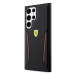 Ferrari FEHCS23LNPYK hard silikonové pouzdro Samsung Galaxy S23 ULTRA 5G black Carbon Contrast E