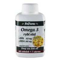 Medpharma Omega 3 Rybí Olej Forte Tobolek 67