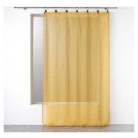 Žlutá voálová záclona 140x240 cm Linka – douceur d'intérieur