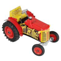 Kovap traktor zetor 1:25 červenožlutý