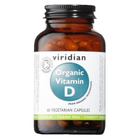 Viridian Organic Vitamin D 60 cps