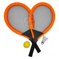 Woopie Velké tenisové rakety Badminton pro děti Set + Shuttle Ball