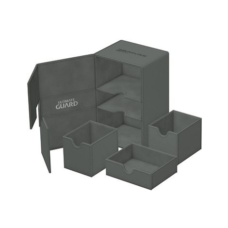 Ultimate Guard Twin Flip`n`Tray 160+ XenoSkin Monocolor Grey