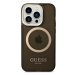 Guess GUHMP14LHTCMK hard silikonové pouzdro iPhone 14 PRO 6.1" black Gold Outline Translucent Ma