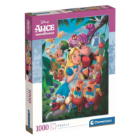 Clementoni - Puzzle 1000 Disney Alenka v říši divů