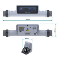 AstralPool elektrický ohřev Compact s OLED displejem 3 kW/380 V  iNCOLOY 825