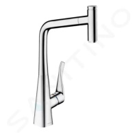 Hansgrohe 14786000 - Dřezová baterie Metris Select s výsuvnou koncovkou, EcoSmart, chrom